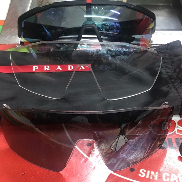 Prada Sunglasses with interchangeable lenses - Picture 2 of 5